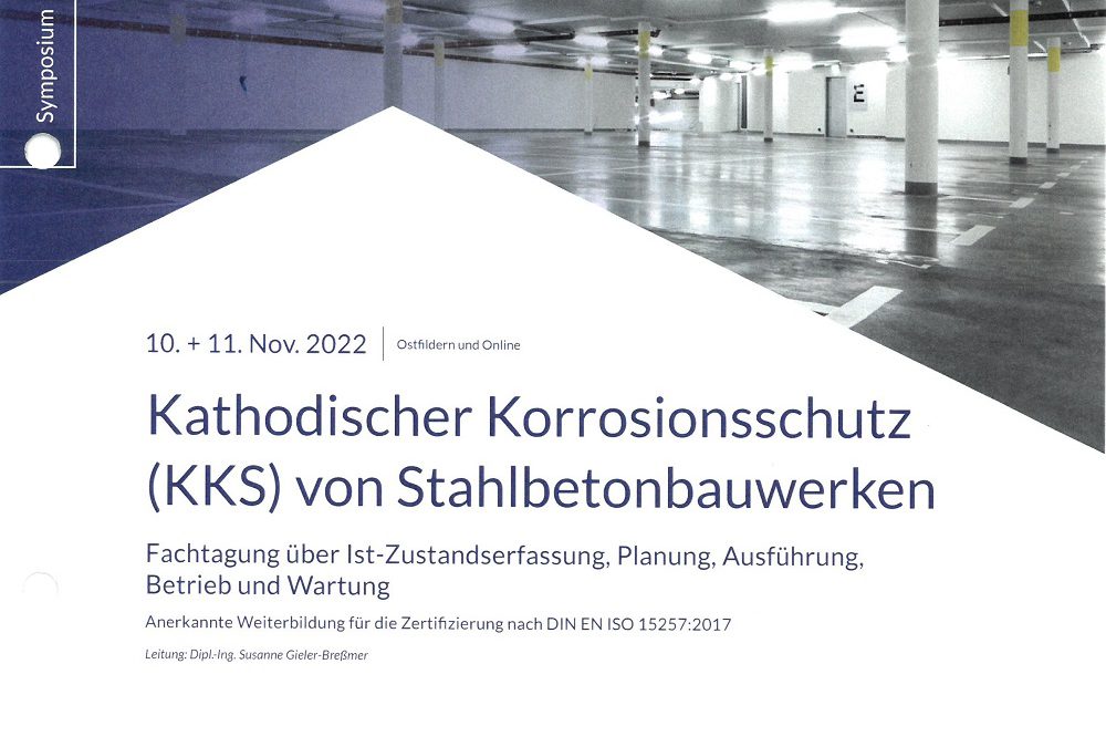 Symposium Kathodischer Korrosionsschutz von Stahlbetonbauwerken at the Technische Akademie Esslingen
